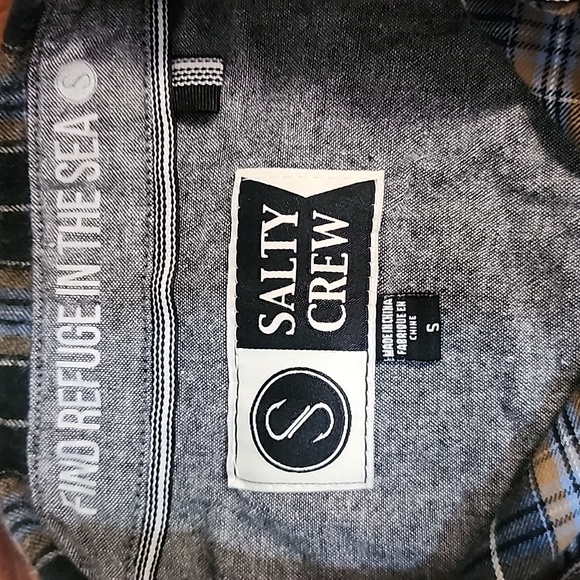 Men's Salty Crew keel flannel - Picture 6 of 7